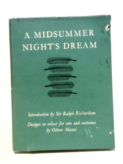 A Midsummer Night's Dream By William Shakespeare