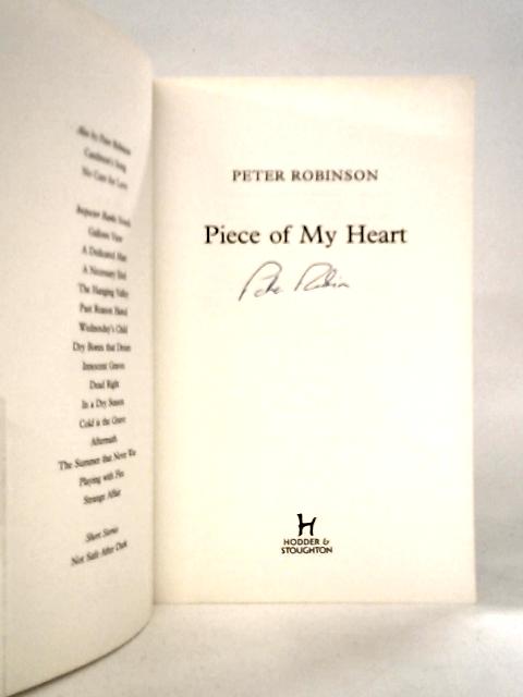 Piece of My Heart By Peter Robinson