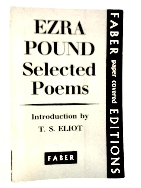 Selected Poems By Ezra Pound