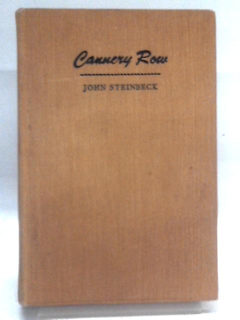 Cannery Row By John Steinbeck