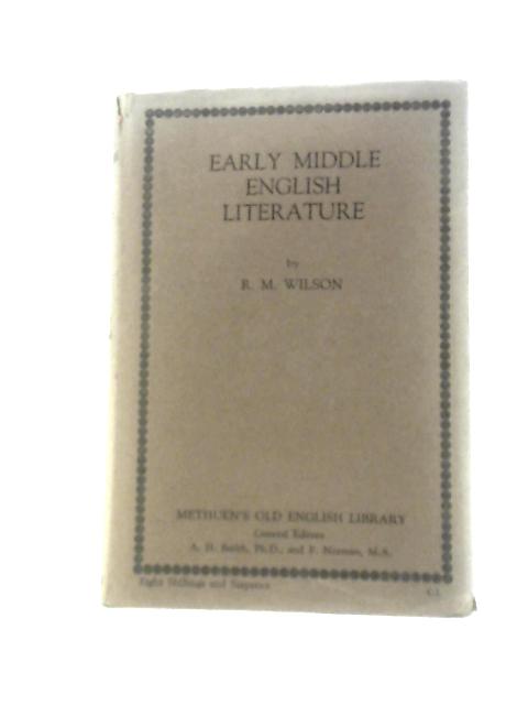 Early Middle English History By R. M. Wilson