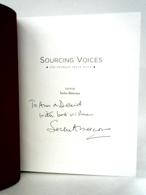 Sourcing Voices von Sacha Abercorn