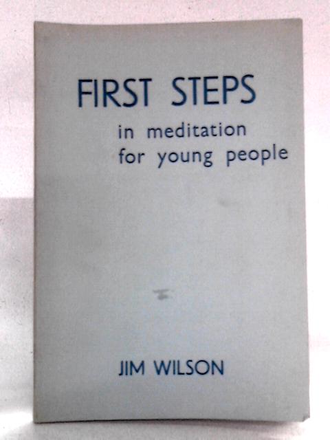 First Steps In Meditation For Young People von Jim Wilson