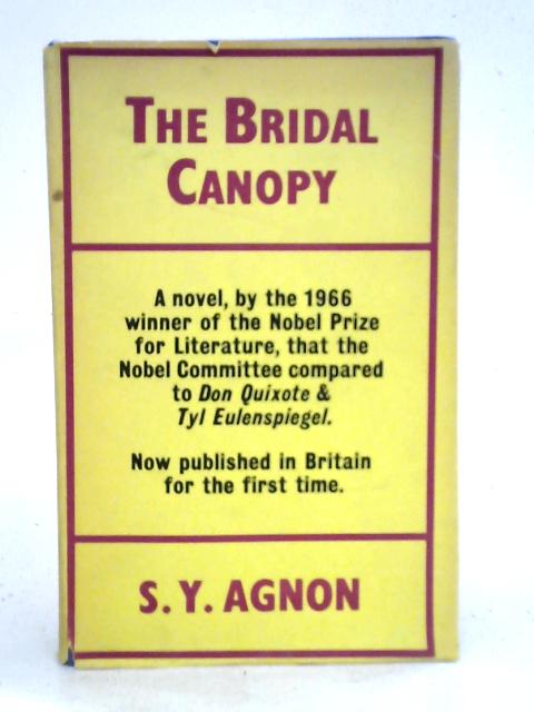 Bridal Canopy von S. Y. Agnon