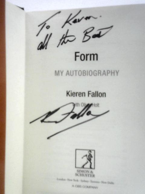 Form: My Autobiography By Kieren Fallon