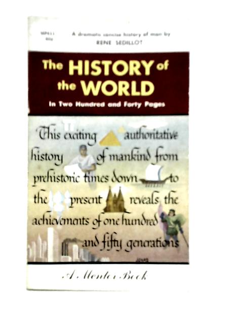 The History of the World in Two Hundred & Forty Pages - A Mentor Book By Rene Sedillot