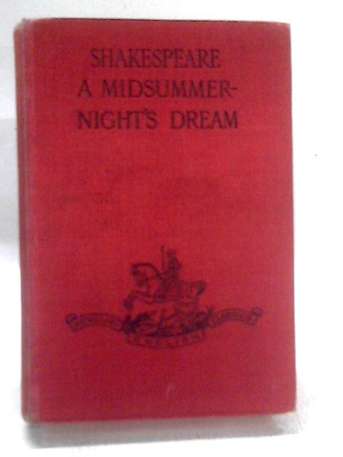 A Midsummer-Night's Dream By William Shakespeare