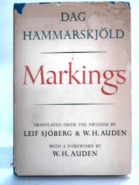 Markings By Dag Hammarskjold