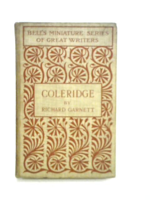 Coleridge By Richard Garnett