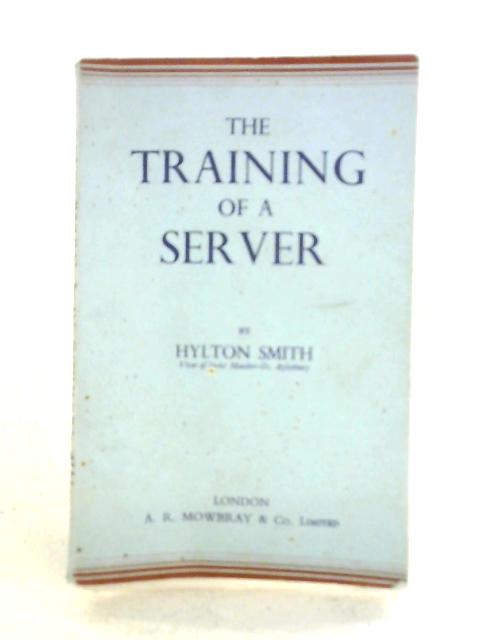 Training of Server By Hylton Smith