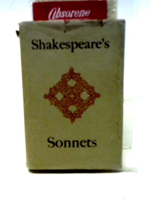 Shakespeare's Sonnets By William Shakespeare