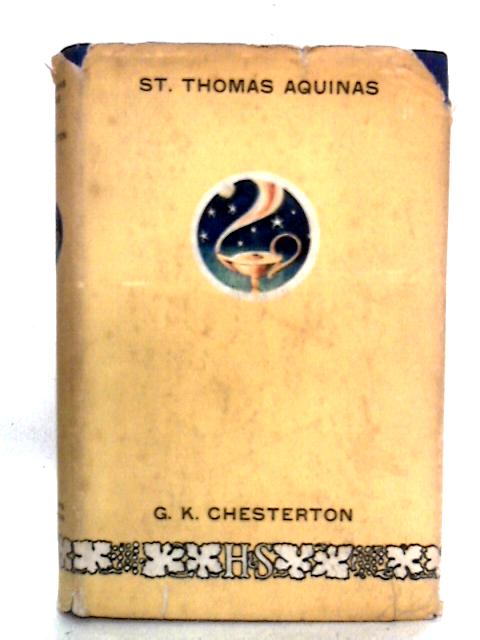 St. Thomas Aquinas von G.K. Chesterton