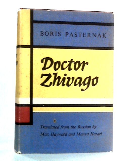 Doctor Zhivago By Boris Pasternak