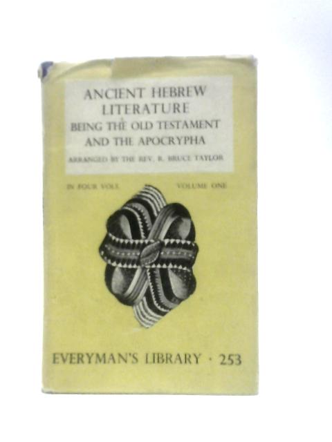 Ancient Hebrew Litrerature Volume One: Law and History von Unstated