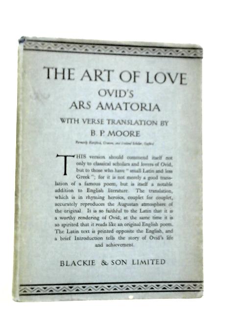 The Art of Love (Ars Amatoria) By Ovid