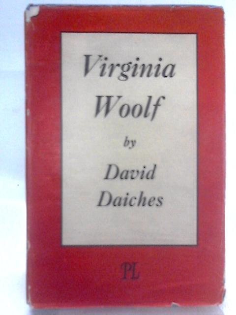 Virginia Woolf By David Daiches