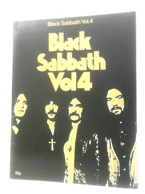 Black Sabbath: Volume 4 By Unstated