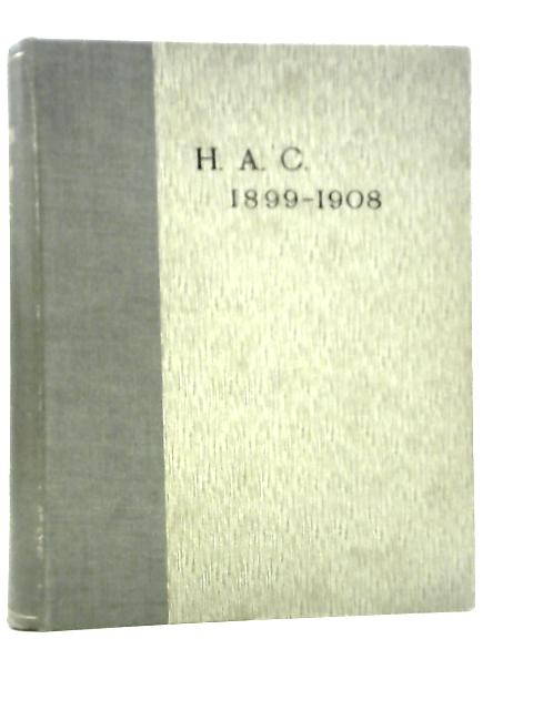 Proceedings of the Harrow Architectural Club 1899-1908 von Various