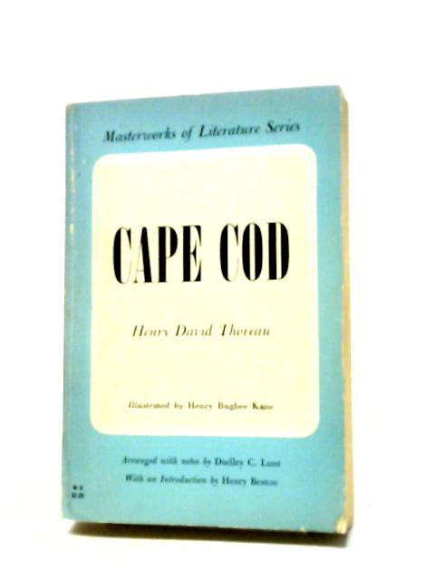 Cape Cod By Henry David Thoreau