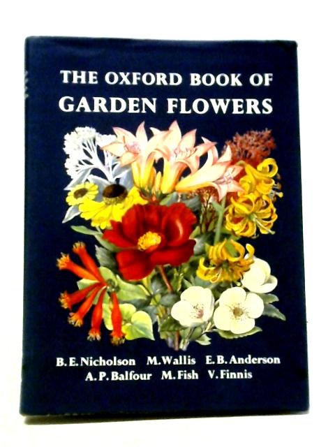 Oxford Book of Garden Flowers von Edward Bertram Anderson