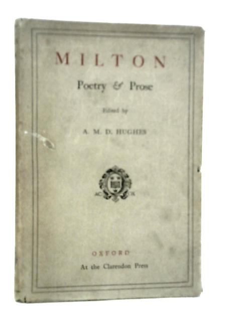 Poetry & Prose with Essays by Johnson, Hazlitt, Macaulay von Milton