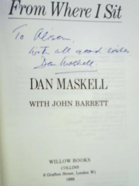 From Where I Sit By Dan Maskell