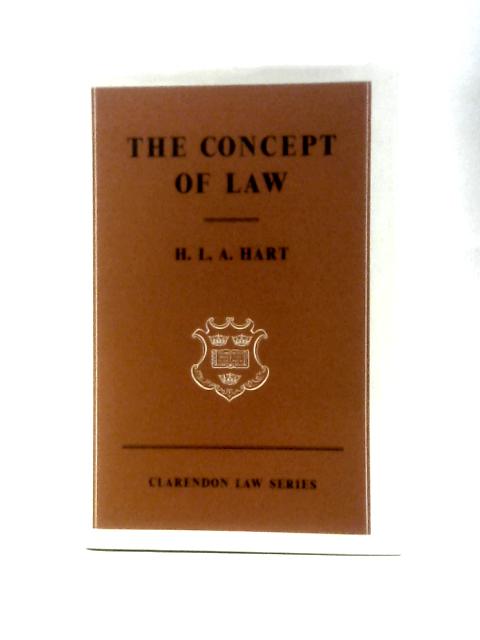 The Concept of Law By H. L. A. Hart