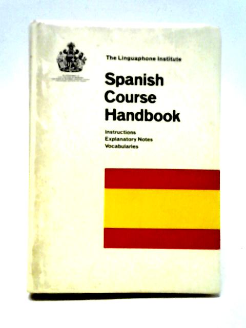 Spanish Course Handbook By Dr Antonio Quillis