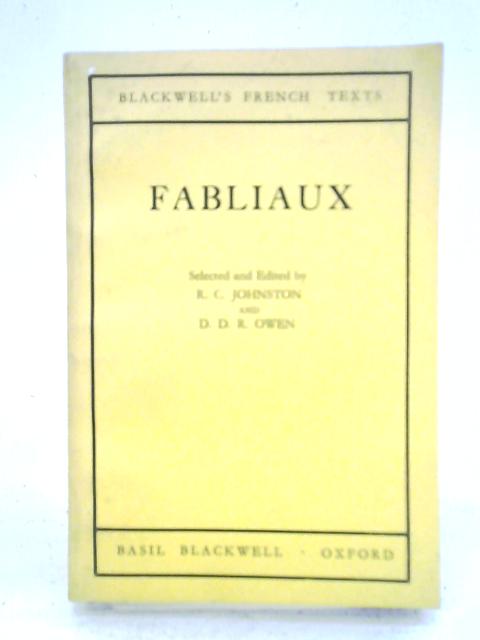 Fabliaux By R. C. Johnston D.D.R. Owen