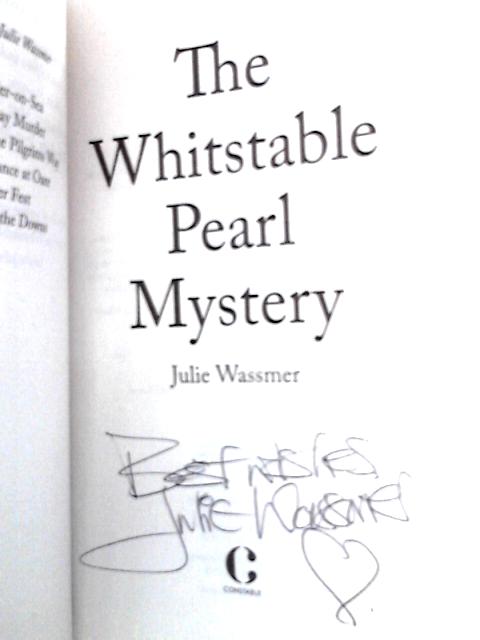 The Whitstable Pearl Mystery By Julie Wassmer