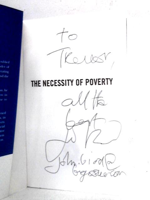 The Necessity of Poverty By John Bird