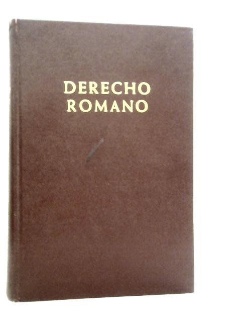 Derecho Romano Instituciones de Derecho Privado By Juan Iglesias