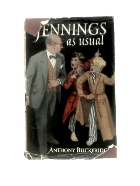 Jennings As Usual By Anthony Buckeridge