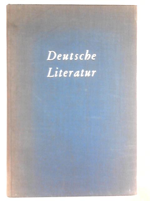 Deutsche Literatur By Walter Clauss