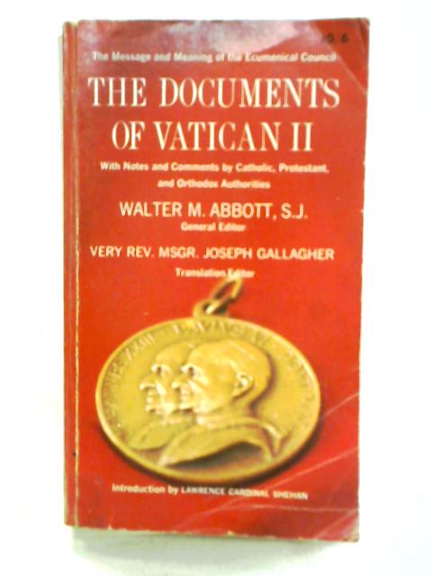 Documents of Vatican II By Unstated