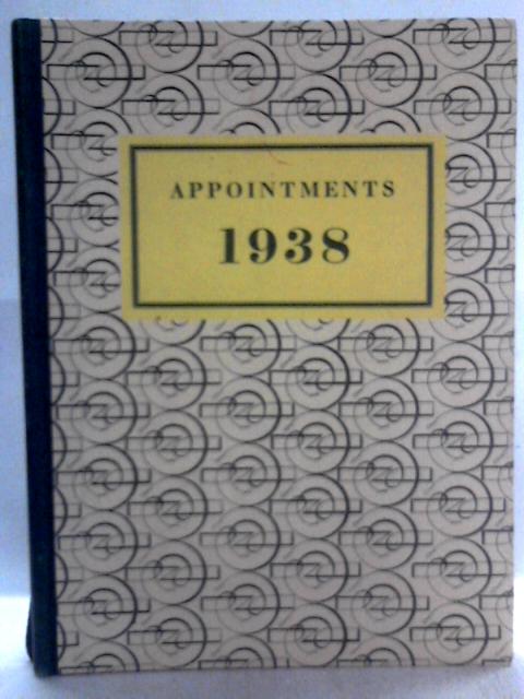 Londoners. A Book of Appointments for 1938 By Unstated