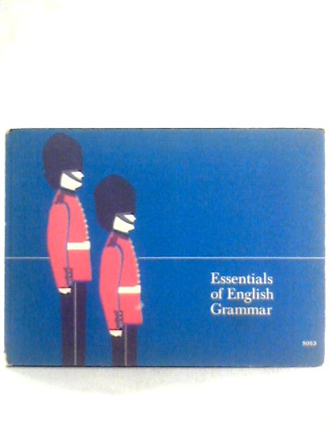 Essentials of English Grammar By F. W. Sutton