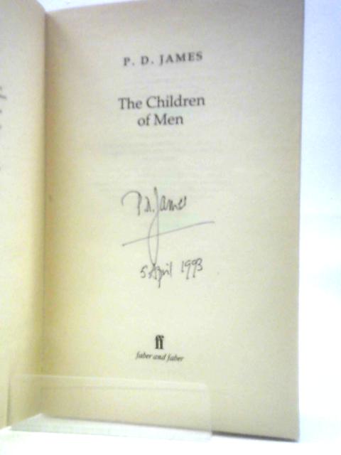 The Children of Men By P.D.James