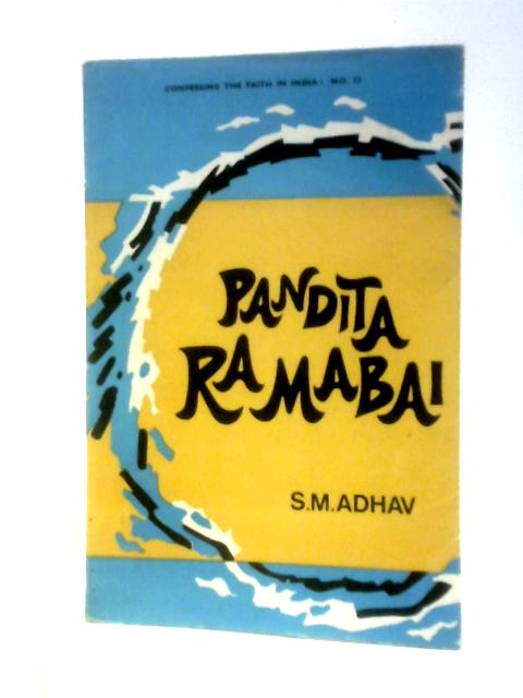 Pandita Ramabai By Shamsundar Manohar Adhav