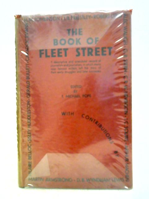 Book Of Fleet Street By T. Michael Pope (ed.)