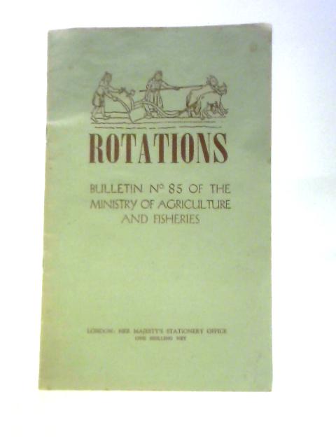 Rotations By H G Sanders