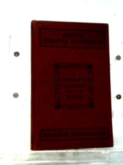 Aids to Theatre Technique By Marjorie Houghton, Margaret Harding