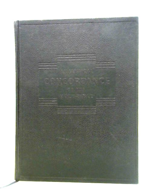 Analytical Concordance to the Holy Bible