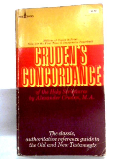 Cruden's Useful Concordance of the Holy Scriptures