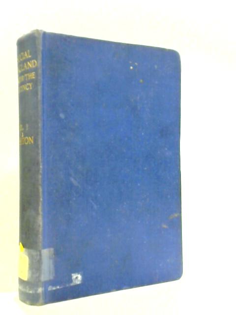 Social England under The Regency: Vol. I