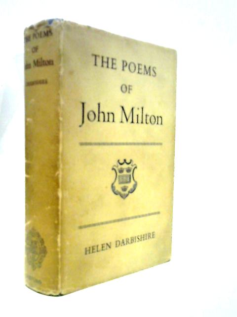 The Poems Of John Milton