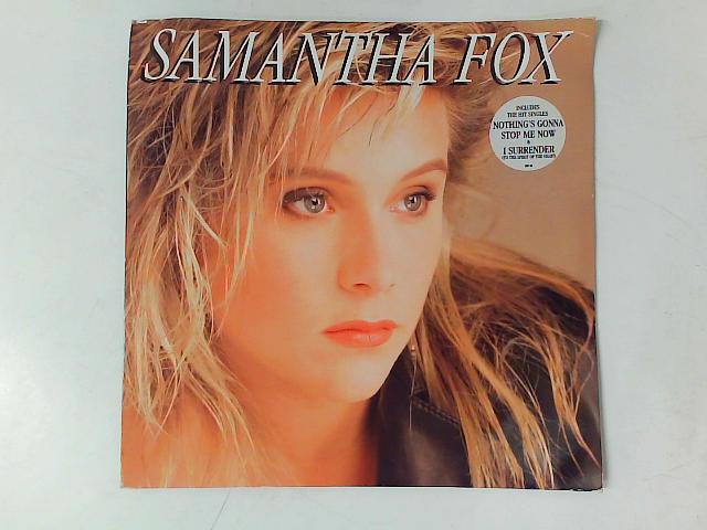 Samantha Fox Lp With Printed Inner Sleev Samantha Fox 1987 Hip 48 