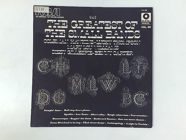 The Greatest Of The Small Bands Vol. 2 LP COMP By Coleman Hawkins