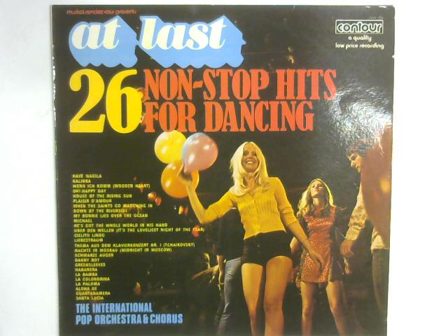 At Last - 26 Non-Stop Hits For Dancing LP By The International Pop Orchestra