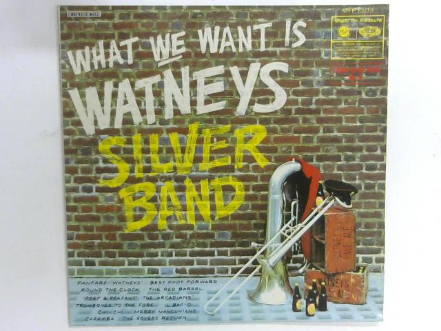 What We Want Is Watneys Silver Band LP By The Watney Mann Band